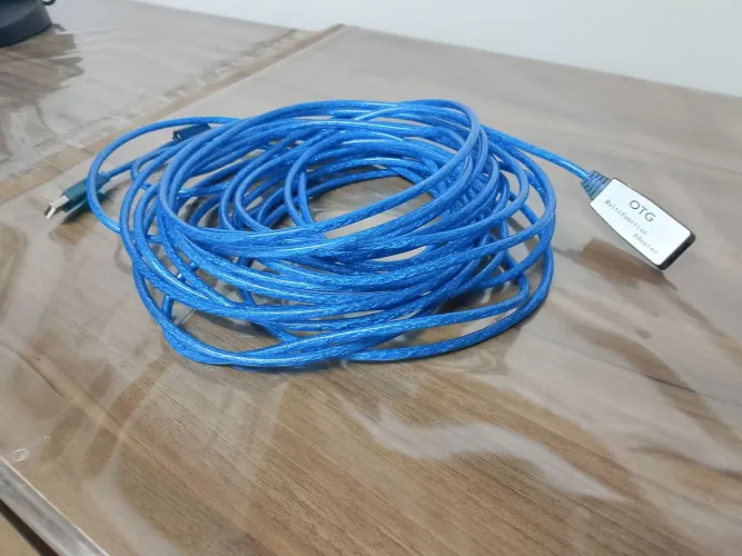 Cabo extensor USB 09mt 03 saidas blindado
