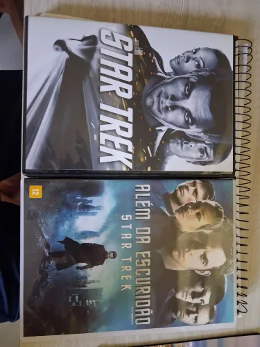 DVD Star Trek + DVD Além da Escuridão Star Trek