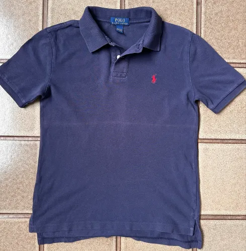 Camisa infantil Polo Ralph Lauren (10-12 anos)