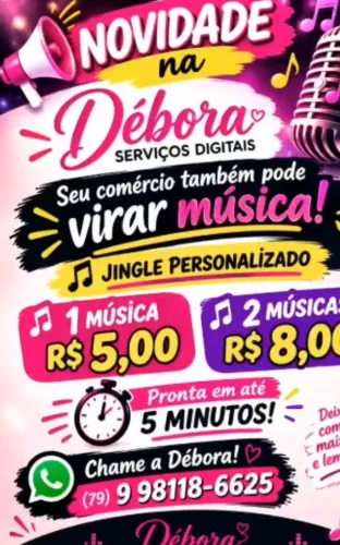 Criação de Jingles Personalizados para Comércio - A partir de R$ 5,00?.