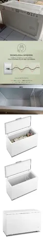 Freezer eletrolux 513l