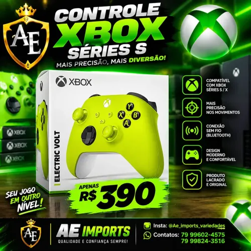 Controles Xkkx séries S lacrado