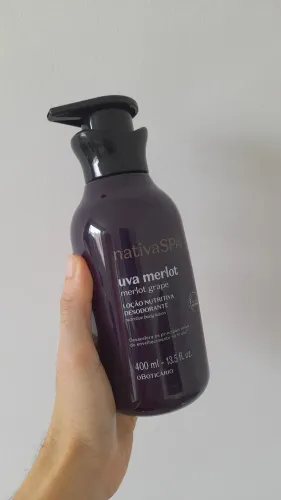 Loção Nativa SPA Uva Merlot 400ml