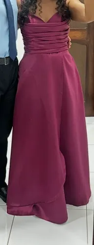 Vestido Fúcsia Festa