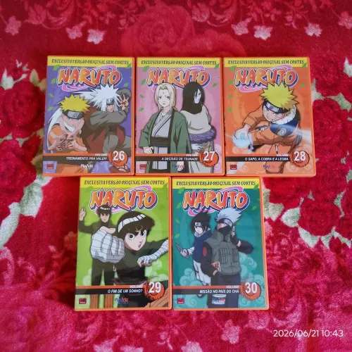 DVD Naruto - Box 6