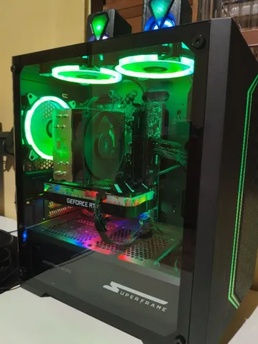 PC GAMER COMPLETO ? i3-14100F + RTX 3050 8GB RGB + MONITOR E PERIFÉRICOS