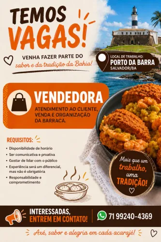 Vendedora de Acarajé
