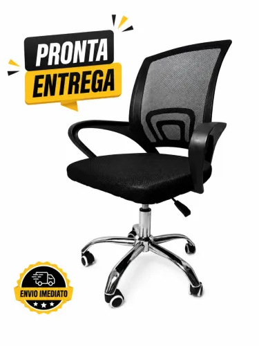 Cadeira secretaria mesh zyvek