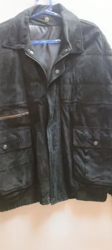 Jaquela de couro masculina Julian Marcui