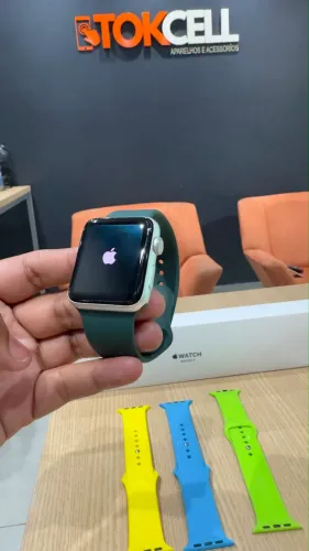 Apple Watch Series 3 42mm Silver GPS Seminovo Garantia Loja Física