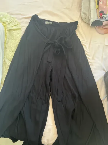 Calça envelope preta