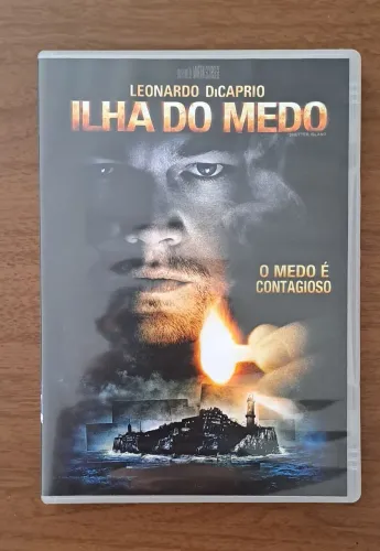 DVD Ilha do Medo Leonardo DiCaprio Martin Scorsese 