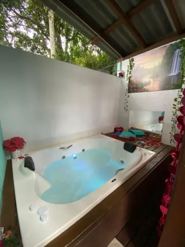 Chalé com Jacuzzi privativa Florianópolis 