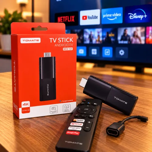 ? TV STICK ANDROID 4K + 1 MÊS DE CANAIS GRÁTIS ?