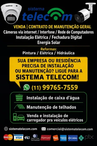 instalação e manutenção geral