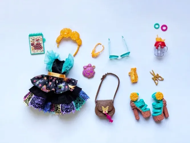 RESERVADO Lote de Acessórios Monster High Skelita Calaveras G3