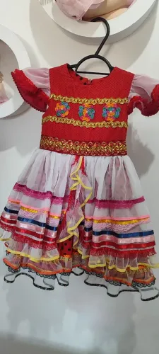 VESTIDO DE QUADRILHA 