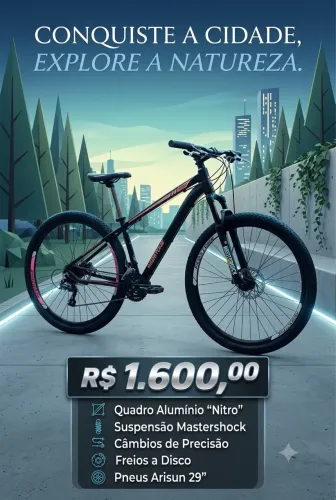 Bicicleta REDSTONE ARO 29 Preta e Rosa