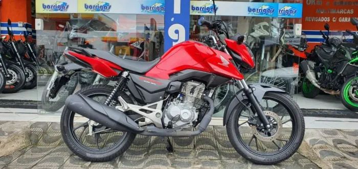 Honda Cg 160 Fan Flex 2026 Vermelha Garantia Fábrica