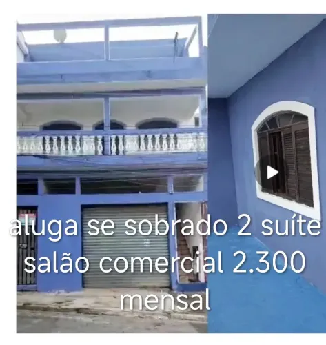 Aluga sobrado grande em Guaianazes