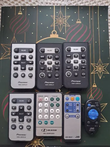 Controle remoto de cd's