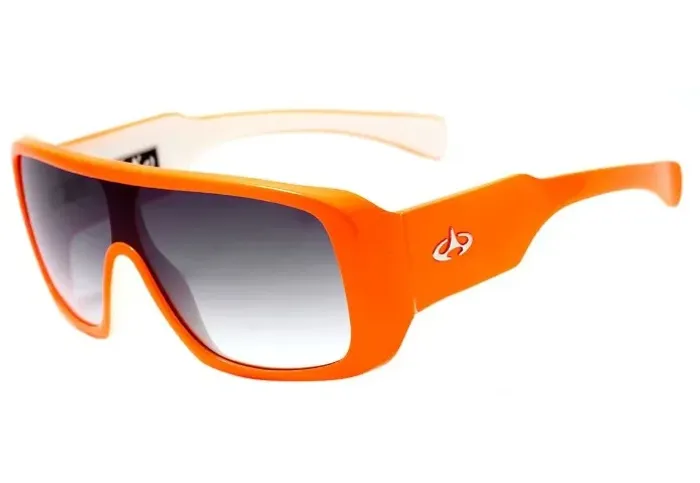 Óculos de Sol Evoke Amplifier FL12 Orange Fluor White Original - Lentes Gray Gradient Prot