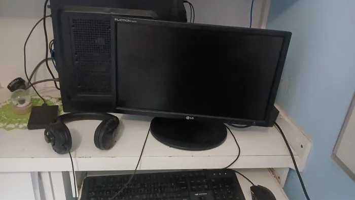 PC Completo GTX 1050 Ti 16GB RAM + Monitor, Teclado e Mouse
