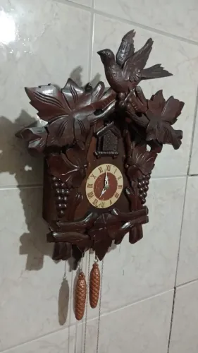 Lindo cuco Rey grande cacho de uva revisado funcionando perfeitamente 