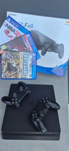 Playstation 4 Slim 1T (Acompanha caixa)