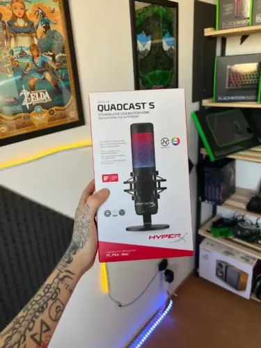 MICROFONE HYPERX QUADCAST S