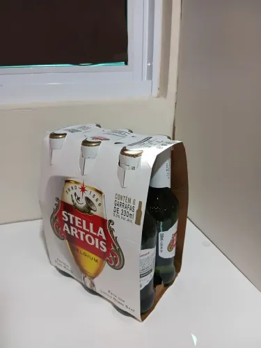 6 Cervejas Stella Artois 330ml cada, já gelada!!!! Vendo separadamente também