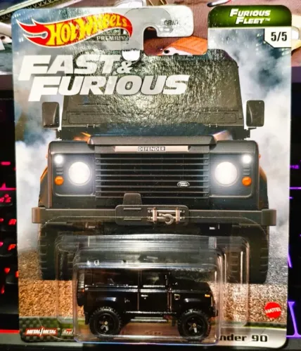 Velozes e Furiosos Hot Wheels Premium - Land Rover Defender 90 Fast and Furious