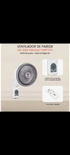 Ventilador de parede