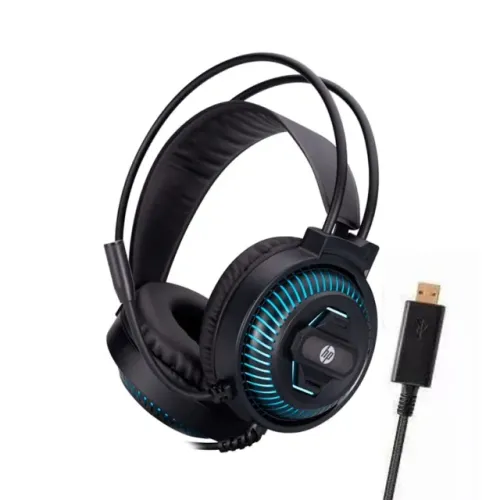 Headset Gamer Hp Usb Dhe-8001u Preto *ENTREGA GRÁTIS*