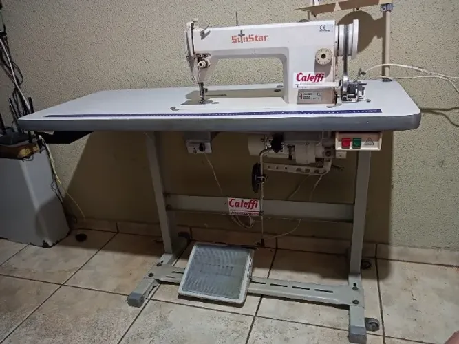 Maquina De Costura Reta Industrial Sun Star Usada