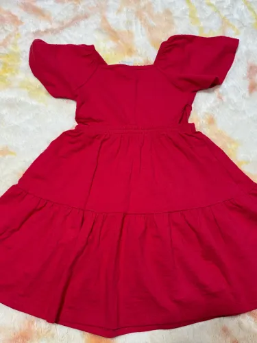 Vestido Infantil Vermelho - Desapego, TAM:6