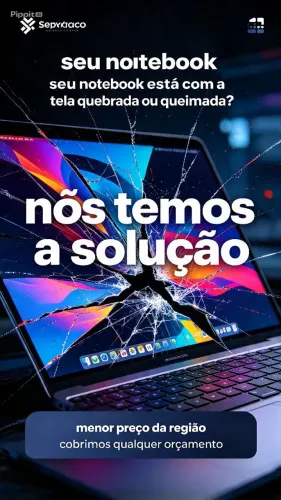 Tela para notebook. Todos os modelos 