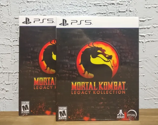 Mortal Kombat Legacy Collection Ps5 Lacrado (Aceitamos seu jogo usado como pagamento)