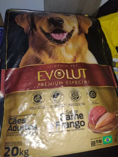 Saco com 20 kgs de Ração Premium para Caes Adultos