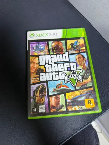 GTA 5- Xbox 360 - Midia Fisica Original - Completo e Conservado