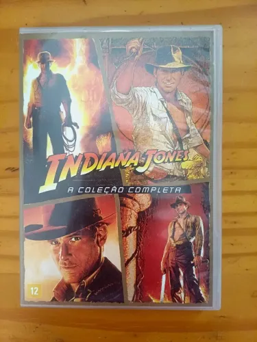 Coleção DVD Completa - Indiana Jones (4 filmes)