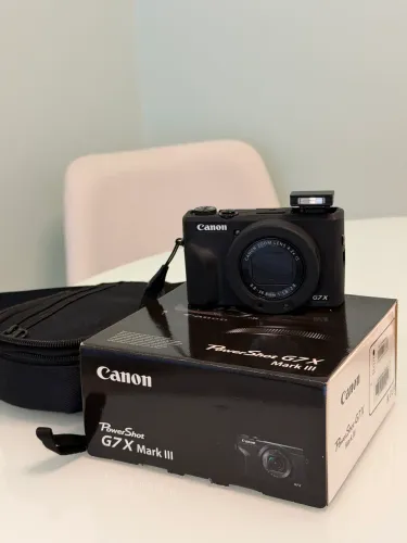 Cânon G7x Mark III