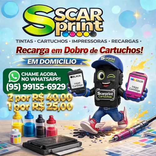 Promoção em dobro em domicílio sem taxa de deslocamento