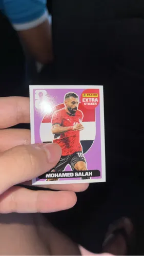 Figurinha lendária Mohamed Salah copa do mundo 2026