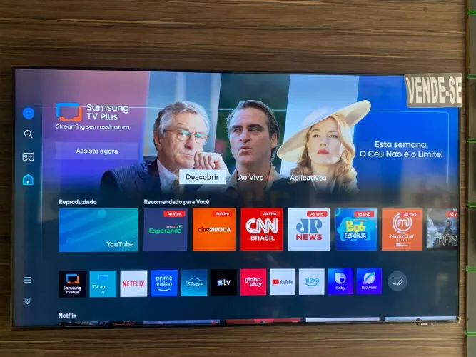 Televisão 65 polegadas Samsung