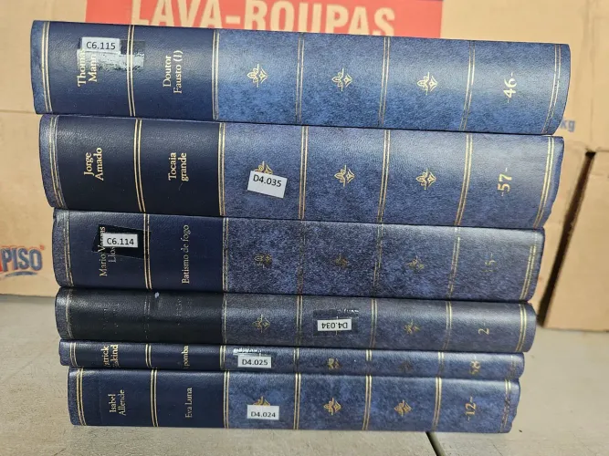 Coleções de Livros Antigos Capa Dura - Literatura Brasileira e Clássicos