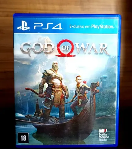 God of War Mídia Física na caixa