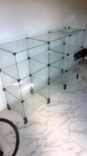 Balcão de vidro