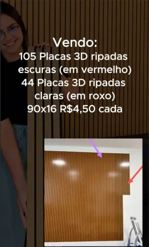 Placas 3D Ripadas