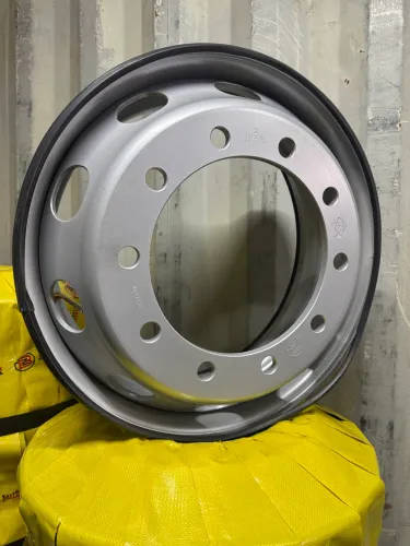 RODA 275 10 FUROS NOVA CAMINHÃO PNEU SEM CÂMARA ARO 22.5 